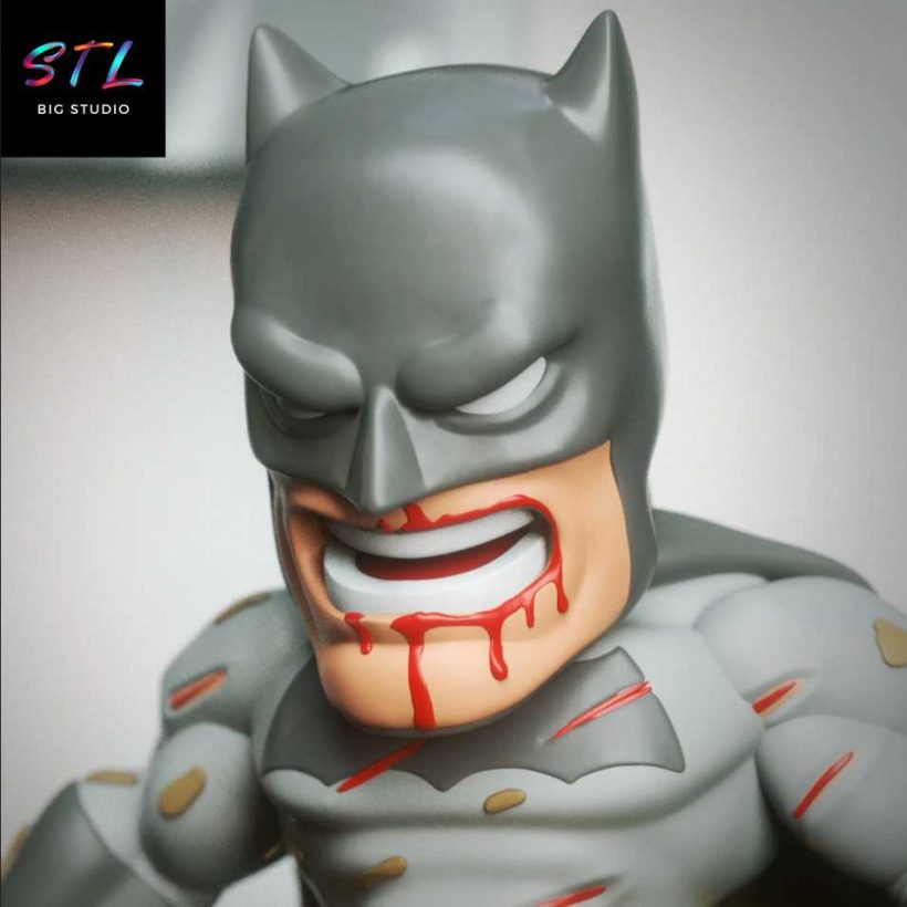 Batman Chibi STL - The Dark Knight - 3D Printable Figure