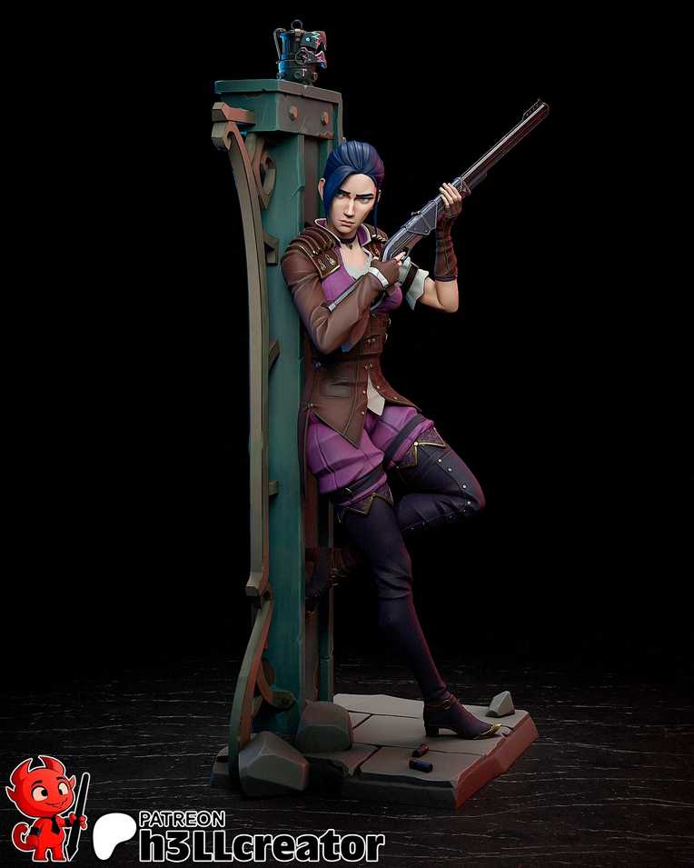 Caitlyn Kiramman - League of Legends - STL Files