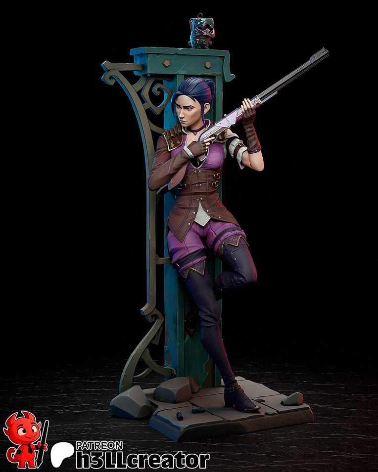 Caitlyn Kiramman - League of Legends - STL Files