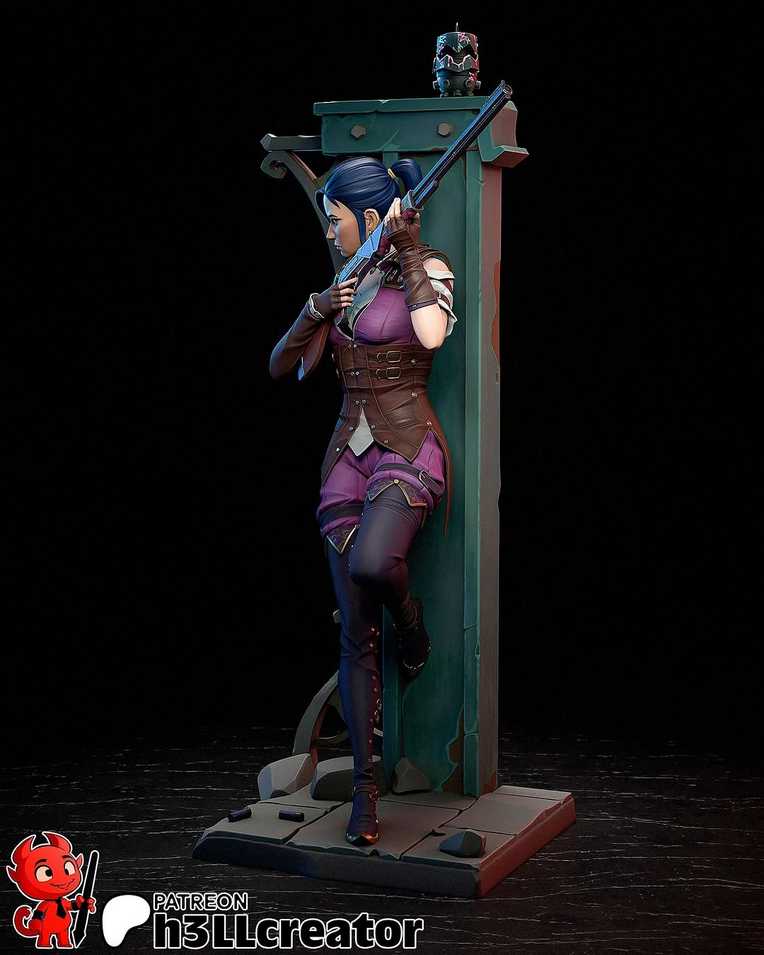 Caitlyn Kiramman - League of Legends - STL Files