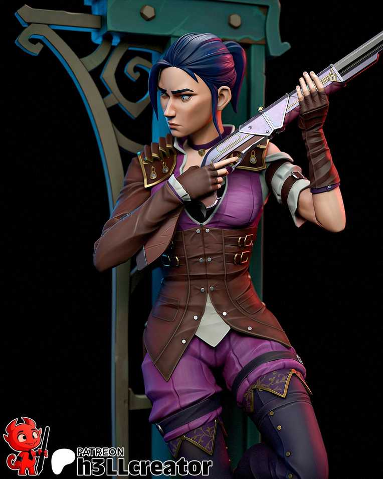 Caitlyn Kiramman - League of Legends - STL Files