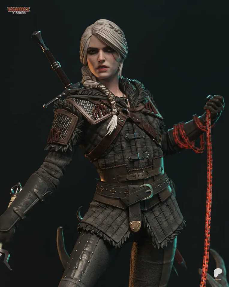 Ciri STL 3 - The Witcher
