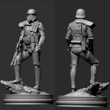 Death Trooper Star Wars - STL 3D print files