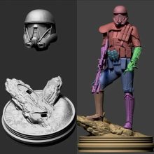 Death Trooper Star Wars - STL 3D print files