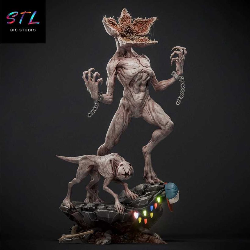 Demogorgon STL - Stranger Things - Figure for 3D Printing