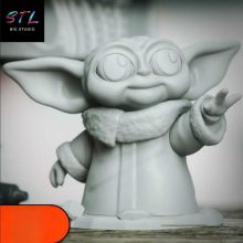 Grogu Chibi STL - Star Wars - 3D Printable Figure