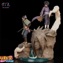 Hashirama and Madara Young STL - Naruto Shippuden - 3D Diorama to Print