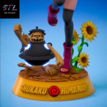 Himawari Uzumaki and Shukaku STL - Boruto: Naruto Next Generations - 3D Printable Figure