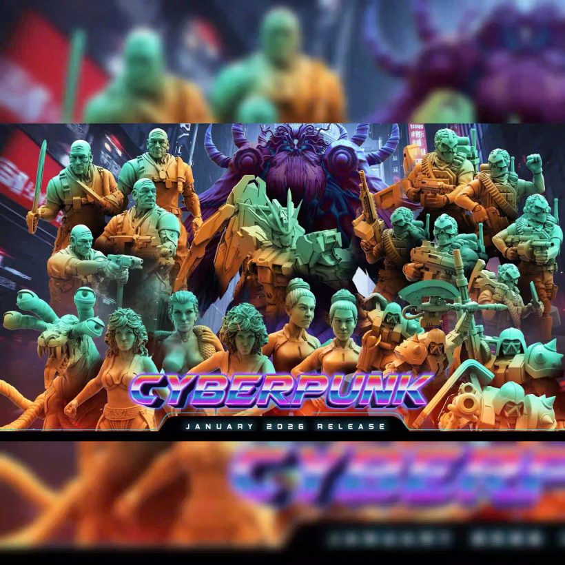 January 2026 Cyberpunk - Papsikels Miniatures