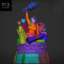 Jewelry Bonney STL - One Piece - Figure for 3D Printing