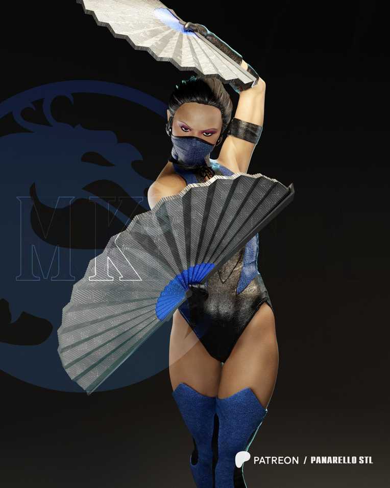 Kitana - Mortal Kombat - STL Files
