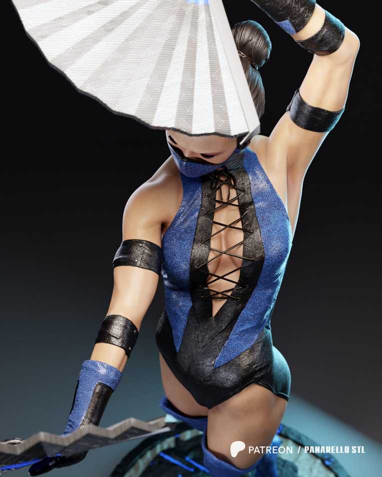 Kitana - Mortal Kombat - STL Files