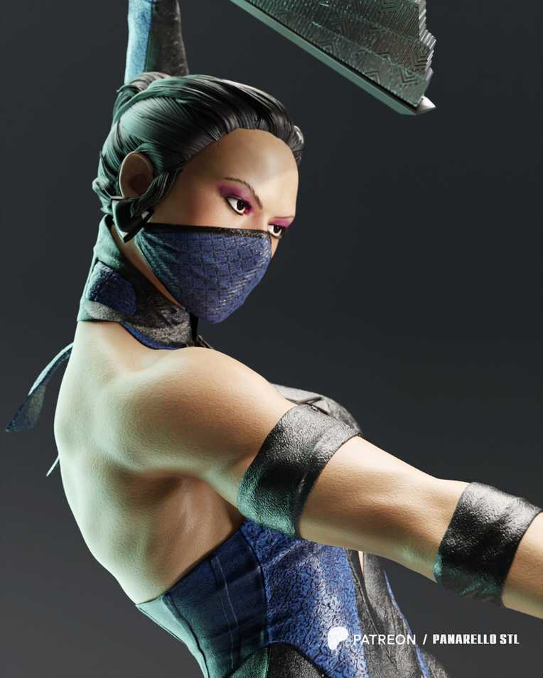 Kitana - Mortal Kombat - STL Files