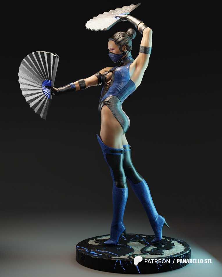 Kitana - Mortal Kombat - STL Files