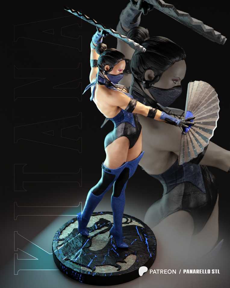 Kitana - Mortal Kombat - STL Files