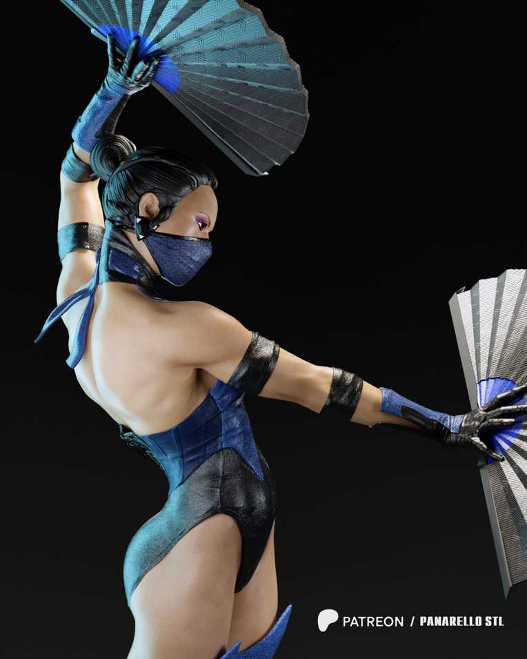 Kitana - Mortal Kombat - STL Files