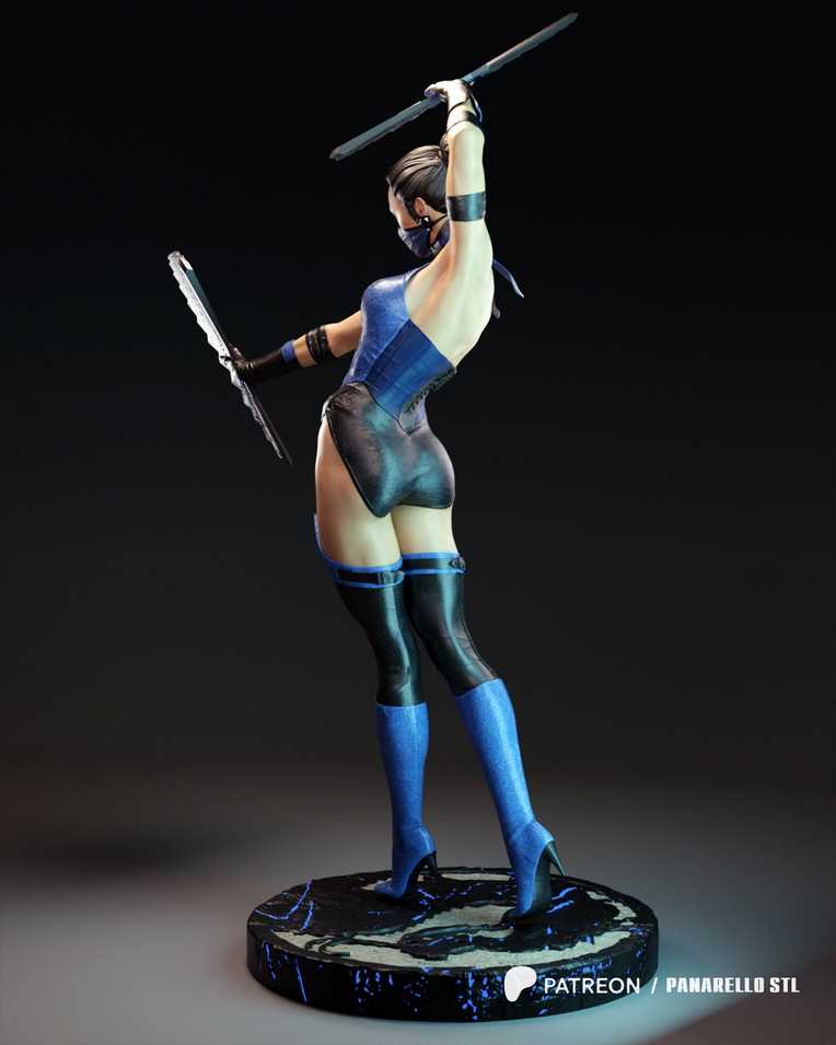 Kitana - Mortal Kombat - STL Files