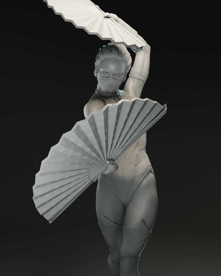 Kitana - Mortal Kombat - STL Files