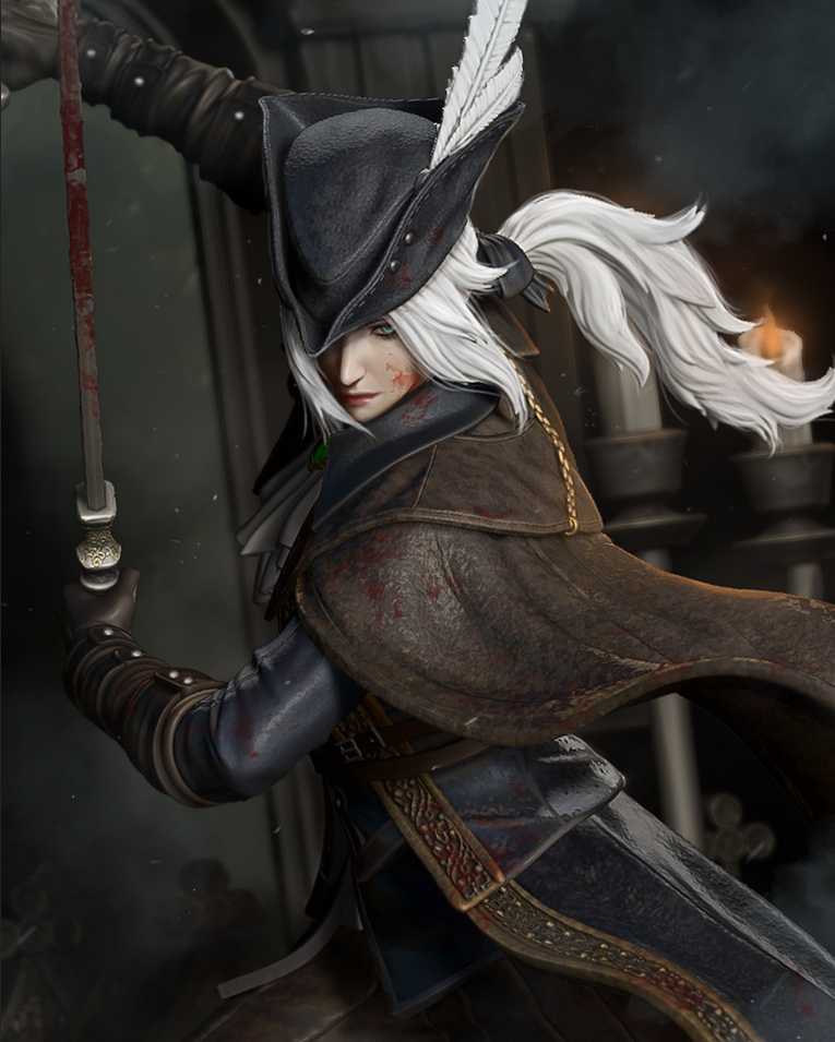 Lady Maria + Bust - Bloodborne - STL Files