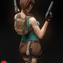 Lara Croft 2 + Bust - Tomb Raider - STL Files