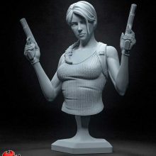 Lara Croft 2 + Bust - Tomb Raider - STL Files