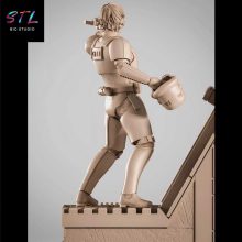Luke Skywalker Stormtrooper STL - Star Wars - 3D Printable Figure