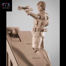Luke Skywalker Stormtrooper STL - Star Wars - 3D Printable Figure