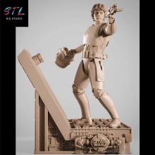 Luke Skywalker Stormtrooper STL - Star Wars - 3D Printable Figure