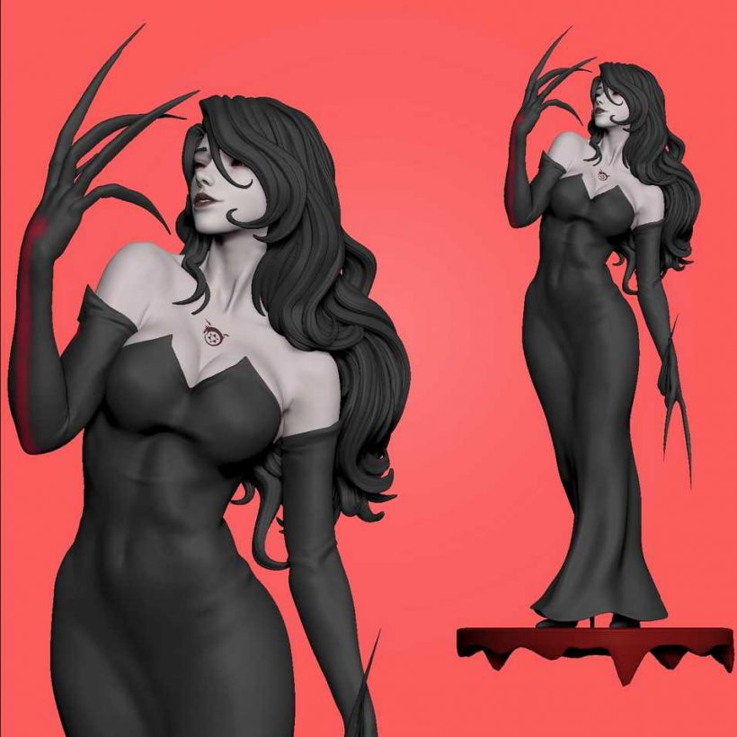 Lust + NSFW - Full Metal Alchemist - STL Files
