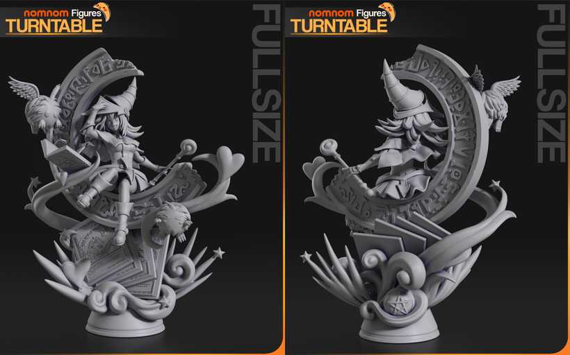 Maga Oscura + Busto - Yu Gi Oh! - STL Files