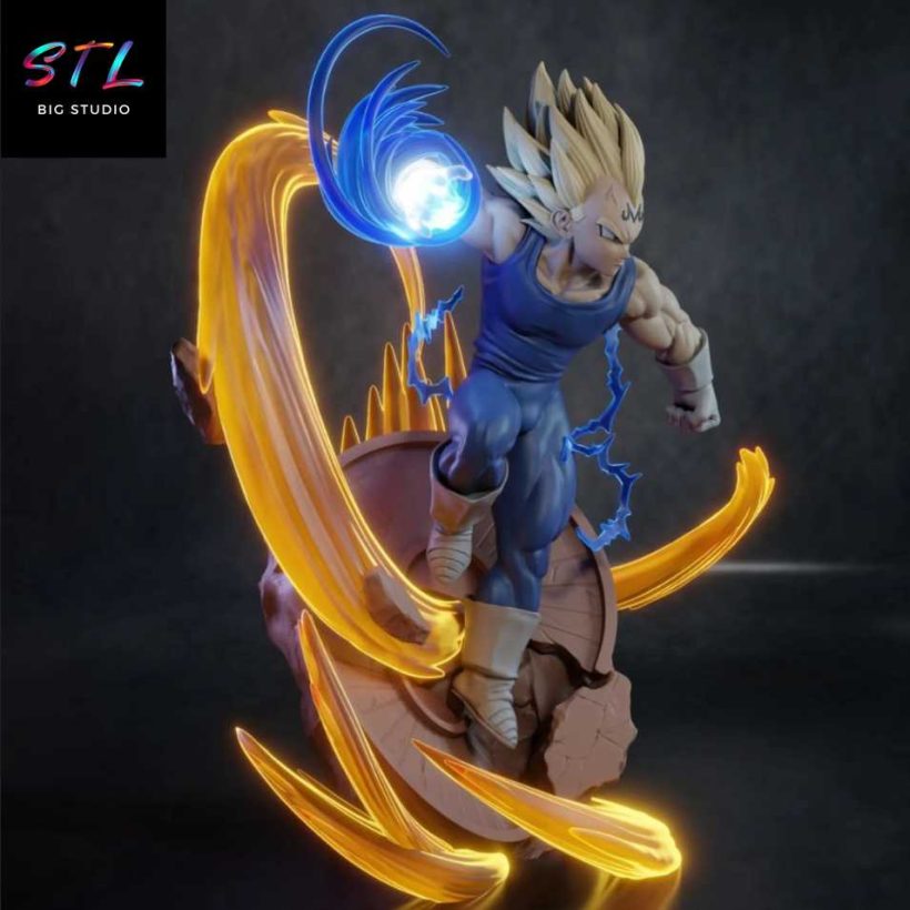 Majin Vegeta STL - Dragon Ball - 3D Printable Figure