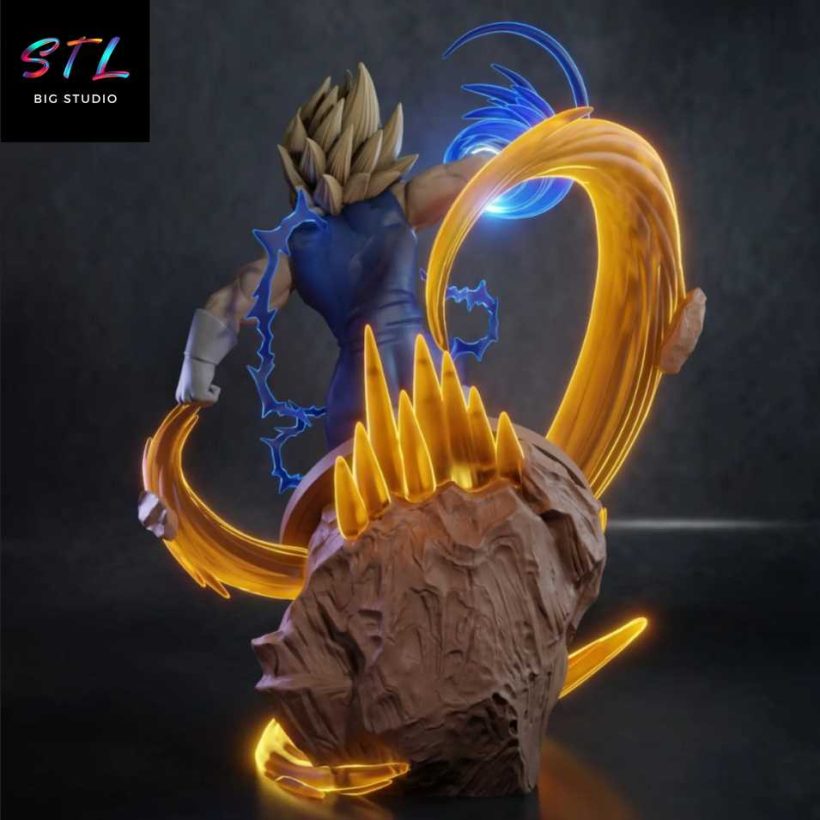 Majin Vegeta STL - Dragon Ball - 3D Printable Figure