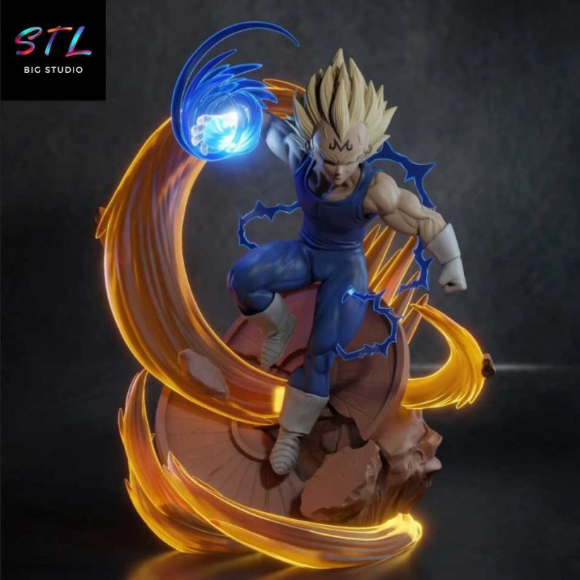 Majin Vegeta STL - Dragon Ball - 3D Printable Figure
