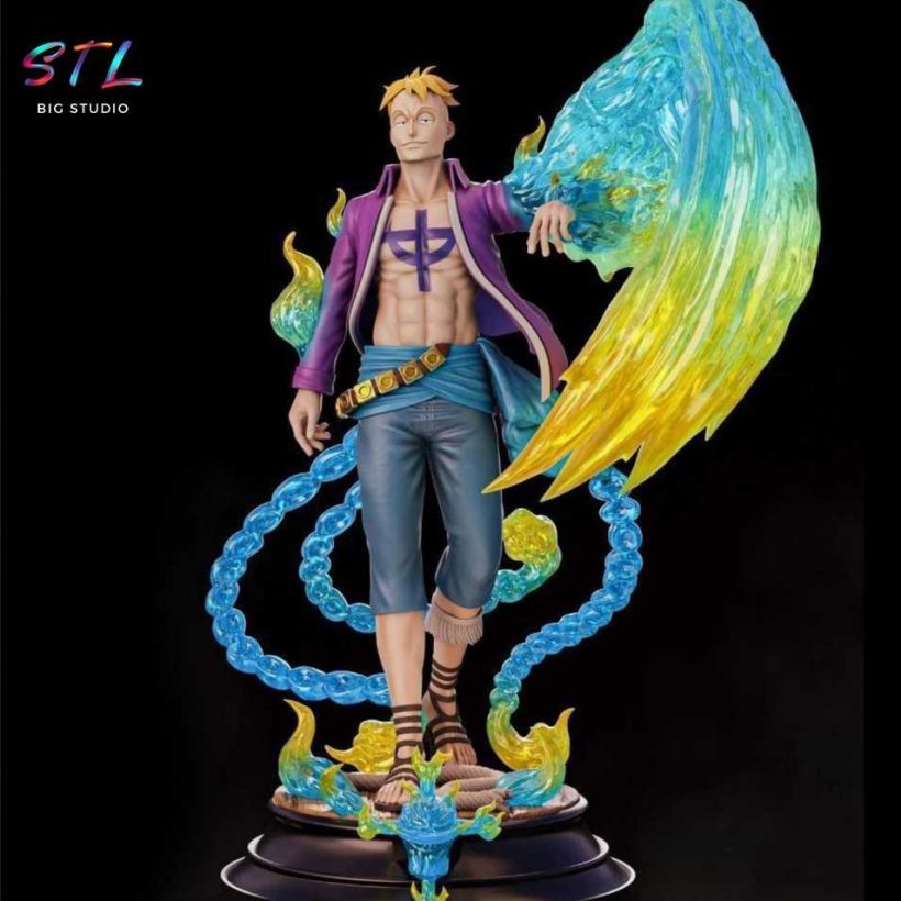 Marco the Phoenix STL - One Piece 3D Printable Figure