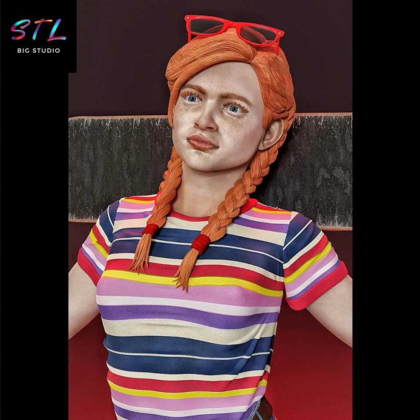 Max Mayfield STL - Stranger Things - 3D Printable Figure