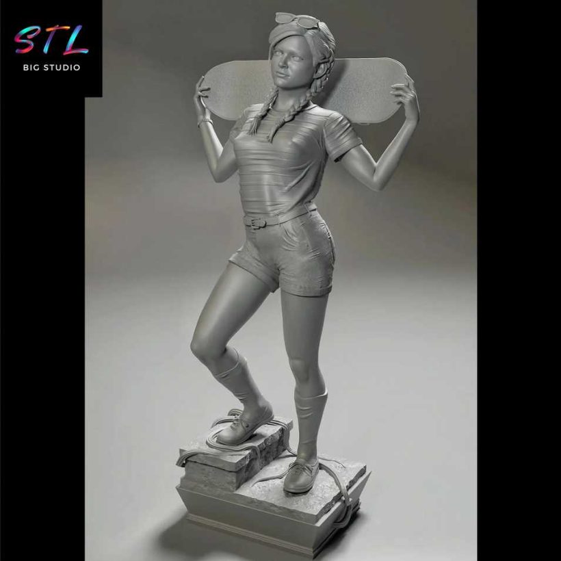 Max Mayfield STL - Stranger Things - 3D Printable Figure