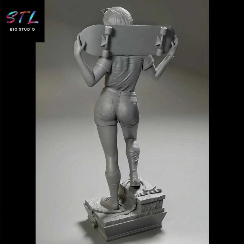 Max Mayfield STL - Stranger Things - 3D Printable Figure