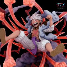 Monkey D. Luffy Gear 5 STL Figure - One Piece - 3D Printable Model