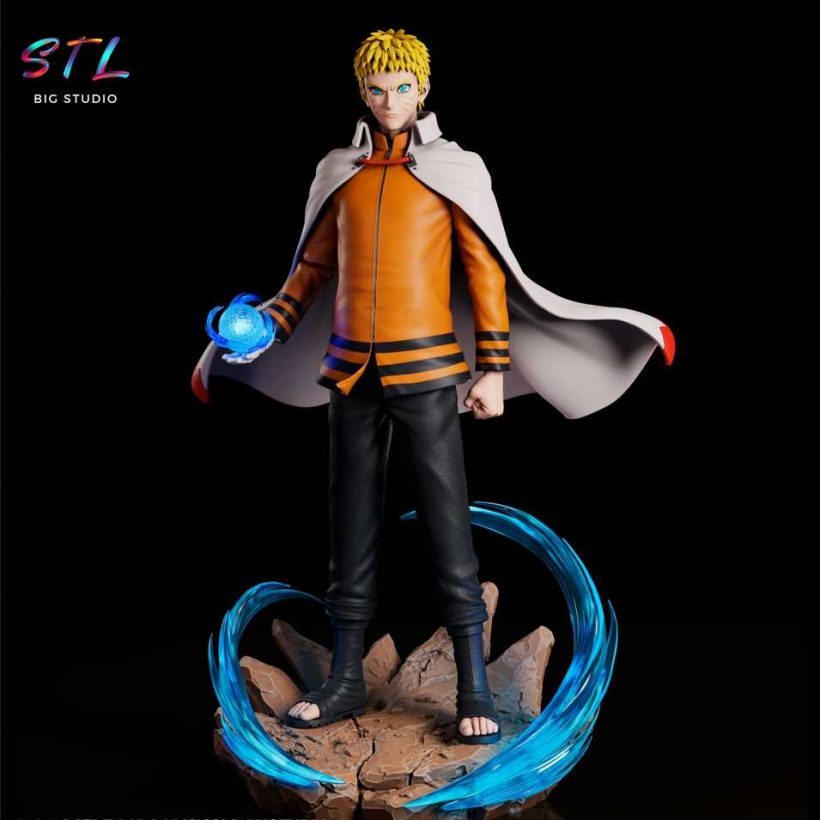 Naruto Hokage STL - 3D Printable Figure