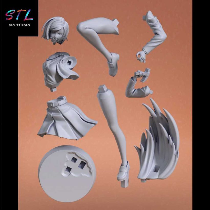 Nobara Kugisaki STL - Jujutsu Kaisen - 3D Printable Model