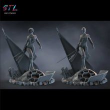 Rey STL for 3D Printing - Star Wars