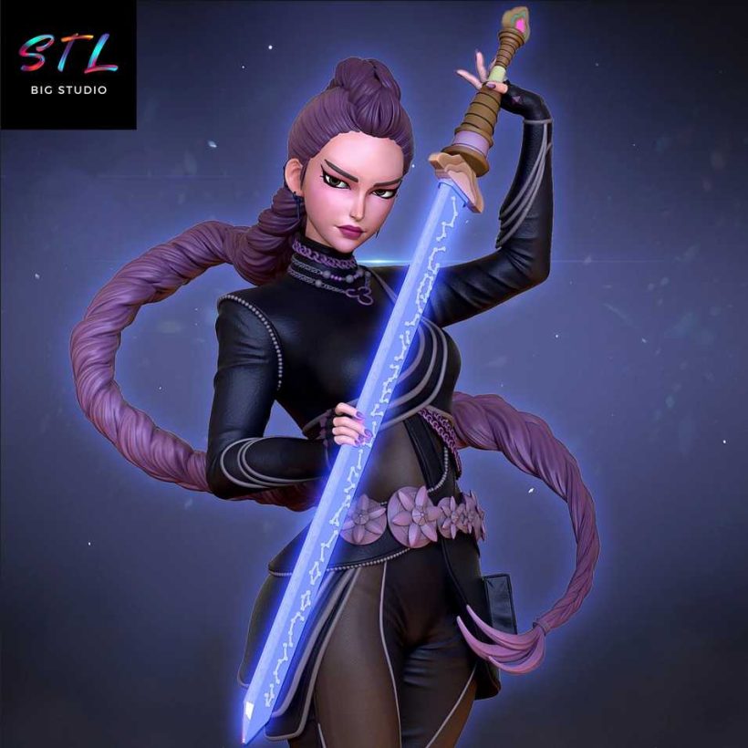 Rumi STL - K-Pop Demon Hunters - 3D Model to Print