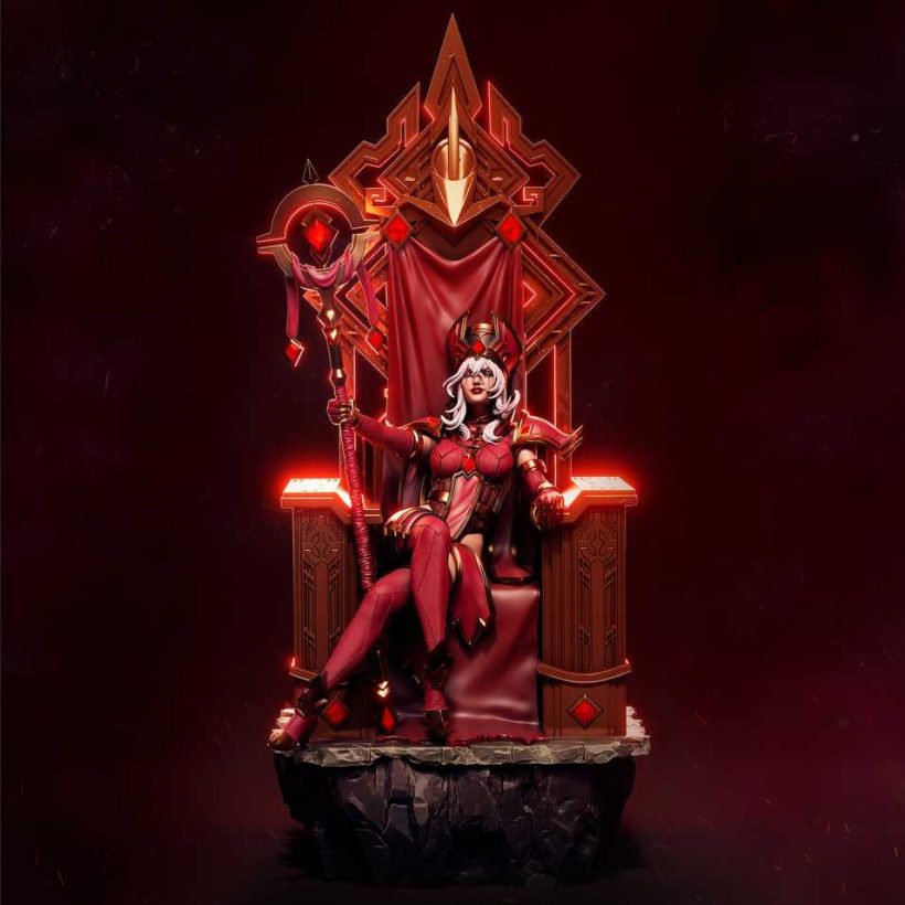Sally Whitemane STL - Warcraft