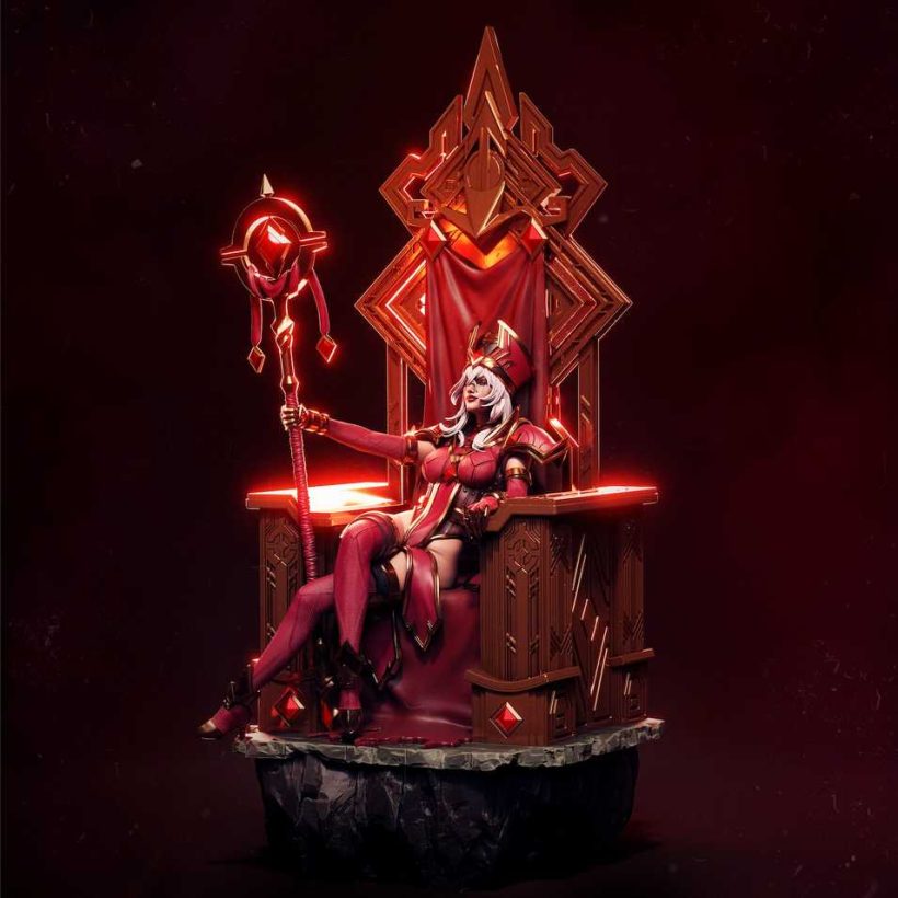 Sally Whitemane STL - Warcraft