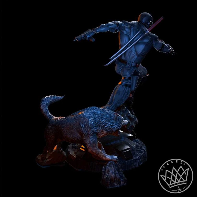Snake Eyes - G.I Joe - STL Files