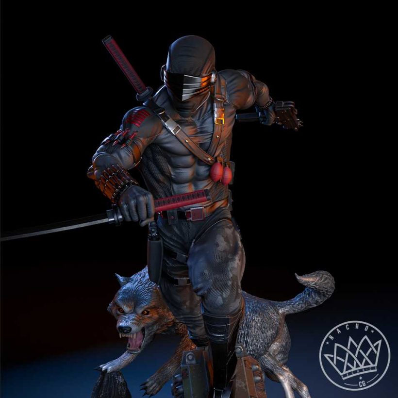 Snake Eyes - G.I Joe - STL Files