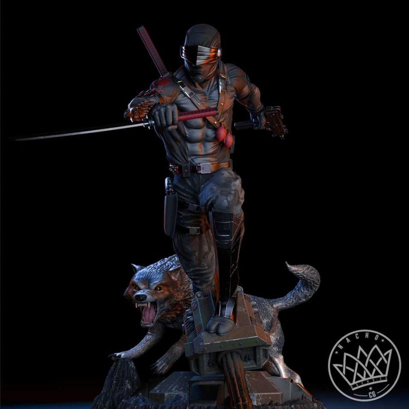 Snake Eyes - G.I Joe - STL Files