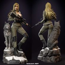 Sniper Wolf - Metal Gear - STL Files