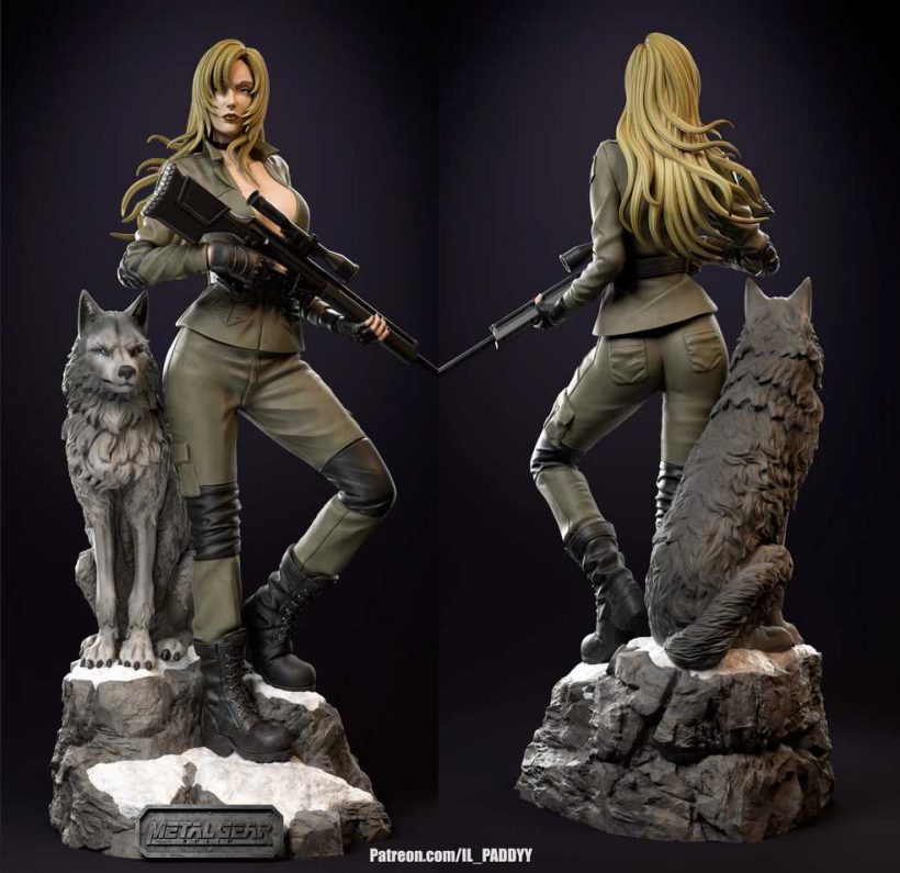 Sniper Wolf - Metal Gear - STL Files