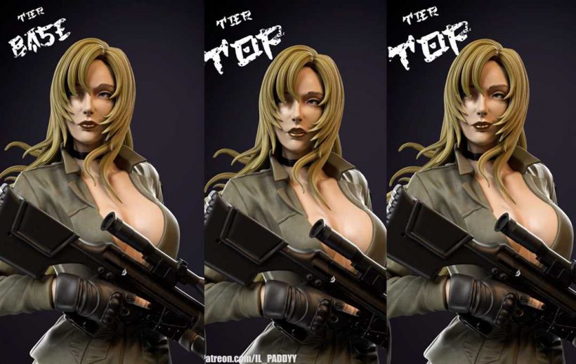 Sniper Wolf - Metal Gear - STL Files